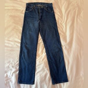 Vintage Wrangler high waist straight leg jeans